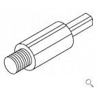 Worm Drive Shaft - OEM: 506586